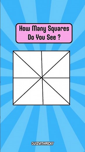 I Bet You Can't Count These Squares #puzzle #brainteaser #shorts