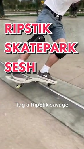 Razor RipStik Tricks at the Skatepark