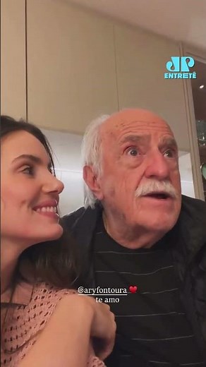 Ary Fontoura meets Camila Queiroz and Klebber Toledo's daughter #shorts
