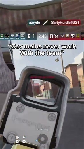 Cav mains work with the team #rainbowsixsiege #R6s #siege