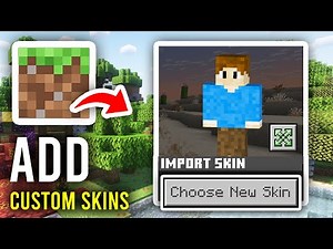 How To Add Custom Skin In Minecraft Bedrock - Full Guide