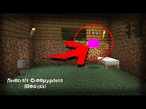 "I 8 U" | Minecraft Creepypasta (Bedrock)