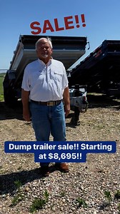 63 reactions · 12 shares | Dump trailer SALE!! Starting at $8,695!! #dumptrailer #horizon #loadtrail #loadtrailtrailers #ironbulltrailers #norstar #Rawmaxx | Hitches, Trailers, and More | Facebook