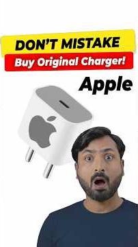 iPhone Charger Adapter Buying Online Original Vs Fake