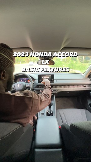 2023 Honda Accord LX Basic Features. #hiautosng #basicfeatures #honda #accord | Hi autos