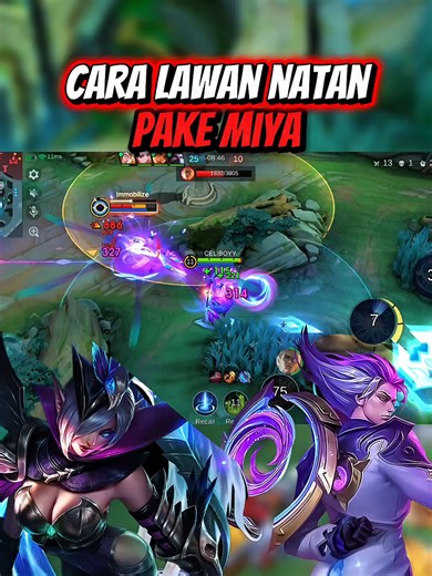 Cara Lawan Natan Menggunakan Miya di MLBB