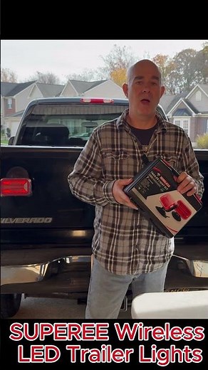Wireless LED Trailer Lights #chevysilverado #chevytrucks