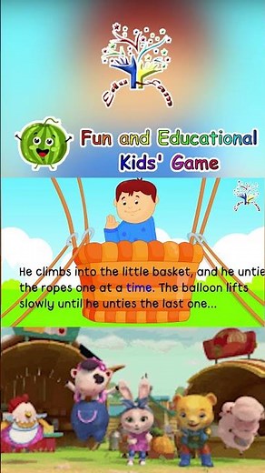 🎈 The Hot Air Balloon – A Sky-High Adventure! ☁️🌞