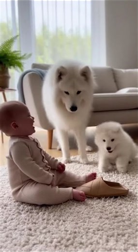 Mom, don't be so mad! 😂 Poor puppy is so sad after being scolded #shorts