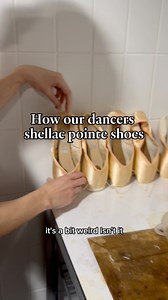 2.5M views · 19K reactions | Shellac but for pointe shoes w/Principal dancer Roseanna Leney 並 #ballet #dancers #pointe #pointeshoes | Scottish Ballet | Facebook