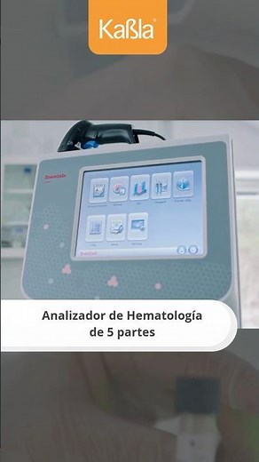 Conoce nuestro analizador de Hematología de 5 partes 👨🏻‍⚕️ Swelab Lumi