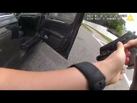 Orlando police release video of deadly shootout during traffic stop