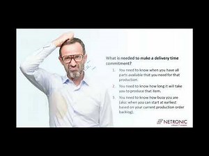 How make-to-order manufacturers can improve delivery time commitments with D365 Business Central