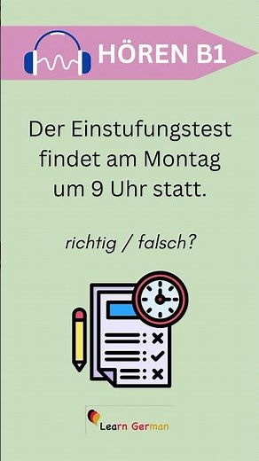 #17 B1 Hören üben | Practice Listening Skills in German B1 | Learn German | Goethe Zertifikat B1
