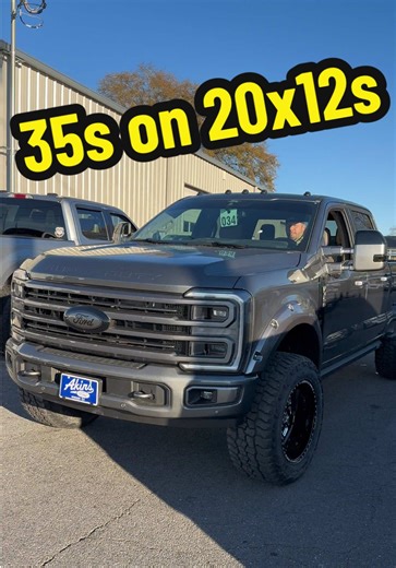SOLD: Akins Ford F350 Platinum Covert Edition
