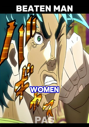 Beaten Man - Parody Anime Stories - JoJo's Bizarre Adventure #anime #animememe #animetiktok #jojosbizarreadventure #jojo