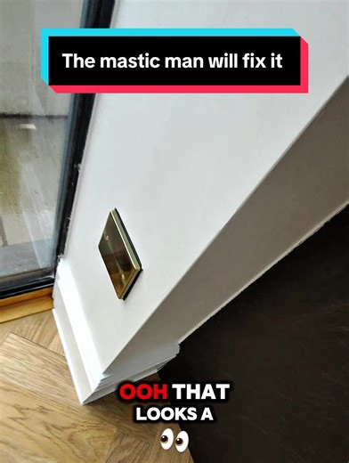 The mastic man will fix that don’t worry 😁 #oddlysatasfying #masticman #sealantapplication