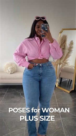 Bia Beible on Instagram: "Poses for woman plus size. Comment POSE to get the guide that will teach poses for your body 💕"
