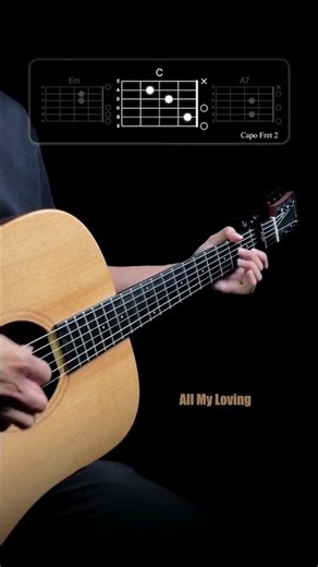 The Beatles - All My Loving Guitar Lesson #strumly #guitartutorial #guitar