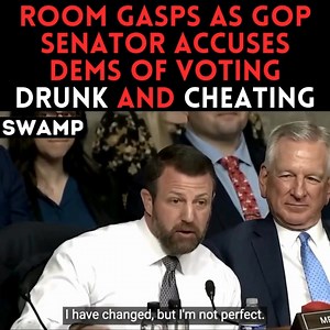 30K views · 1.1K reactions | Room Gasps as GOP Senator ACCUSES Dems of Voting Drunk and CHEATING. | DC Swamp | Facebook
