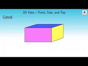 Perspective of 3D Shapes Video Lecture | Mathematics for Class 4