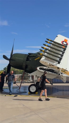 The team behind the flight, taking care of the AD5 Skyraider after a day in the air. Watch the full video on YouTube: 👉 https://youtu.be/5lr7wZp8JFE Want to see this legendary aircraft up close? You can visit the AD5 Skyraider at the National Museum of World War II Aviation in Colorado. Love historic aircraft? Subscribe to History’s Greatest Aircraft for weekly warbirds, untold stories, and behind-the-scenes aviation history. 👉 https://www.youtube.com/channel/UCqBGqKUu9dky7o_B4Q7e5Nw Like the 