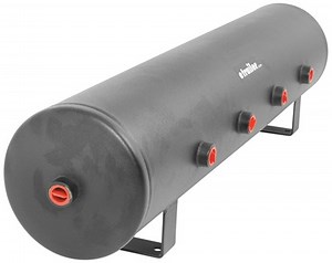 Firestone Air Tank - 5 Gallon - (6) 1/2 NPT Ports, (1) 1/4 NPT Port Firestone Accessories and Parts