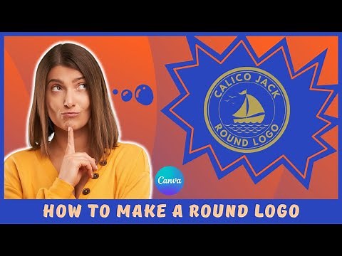 Create an Eye-Catching Round Logo in Canva: A Beginner's Guide! 🎨✨🖥️