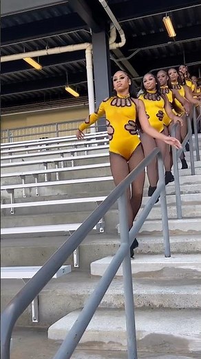 Alabama State Stingettes Stands Entrance 💛🐝🐝🐝🐝🐝💛