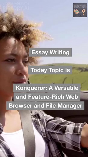 Today topic is Konqueror Web Browser Konqueror: A Versatile and Feature-Rich Web Browser and File Manager #shortcuts #fypシ #foryou #teachers #technology #Shorts #WebBrowsing #DigitalTechnology #BrowserFeatures #InternetBrowsing #WebExperience #OnlineSecurity #BrowserPerformance #WebCompatibility #BrowserCustomization #WebStandards #TimeSavers #Konqueror #Browser #imarktech