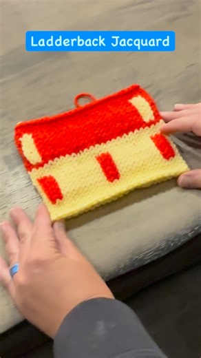 Really enjoyed Ladderback Jacquard class yesterday with @deviousknitter hosted by @interweavecraft We learned different ways to start the ladder (M1R was my favorite), different ways to work the ladder (purling was my favorite), and different ways to end the ladder (psso was my favorite although @pattyjlyons ssk was a close second)! The result is magical; invisible floats and just look at those ladders! #ladderbackjacquard #invisiblefloats #strandedcolorwork #advancedknittingtechniques #knitting