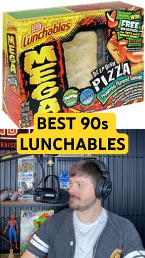 From pizza to nachos, Lunchables were peak 90s kid lunches 🍕🌮 Which one was your favorite? #90s