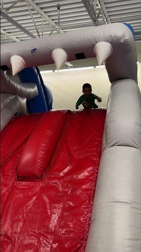 Javi gets hurt on huge slide 🤣 #shortsfeed #shorts #short #shortsviral #shortvideo #prank #funny