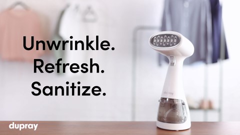 Amazon.com: Dupray Voila 3-in-1 Steamer - Portable Handheld Fabric Steamer for Clothes, Travel-Friendly and Versatile : Home & Kitchen