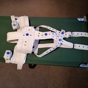 34 Point Segufix Bed Restraint Kit Head Shoulder Waist Crotch Wrist Arm and Upper Arm Ankle Thigh Abdl - Etsy Canada