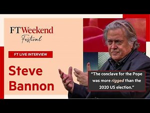 Steve Bannon: The vision for a third Trump Presidency | FT Live