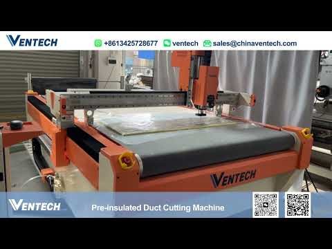 Ventech Pre-insulated Duct Cutting Machine