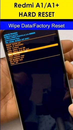 Redmi A1 Pattern Unlock | Hard Reset | Factory Reset | Password Reset #smartphone