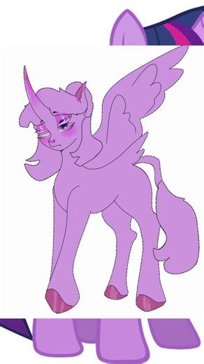 Twilight Sparkle mas ela é uma diva. #art #artedigital #speedpaint #mlps