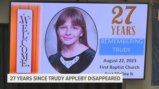 27 years after Trudy Appleby disappeared, family and community still remembering her at vigil and searching for answers