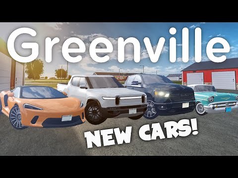 6 NEW CARS IN GREENVILLE! | Roblox Greenville Update