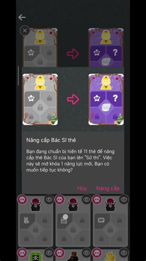 Nâng cấp thẻ lấy icon role sk giáng sinh P2 #wolvesville #game #wov #masoi #shorts