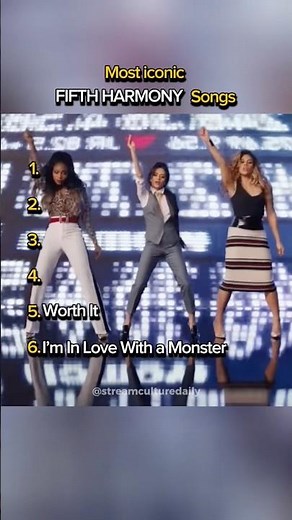 Most Iconic FIFTH HARMONY Songs 🇺🇸 #viral #pop #fifthharmony