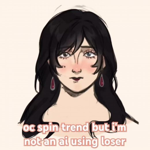 oc turn-around animation #oc #animation #originalcharacter #ocanimation #art