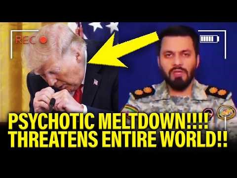 Trump has PSYCHOTIC MELTDOWN as Iran REFUSES DEMANDS!!!