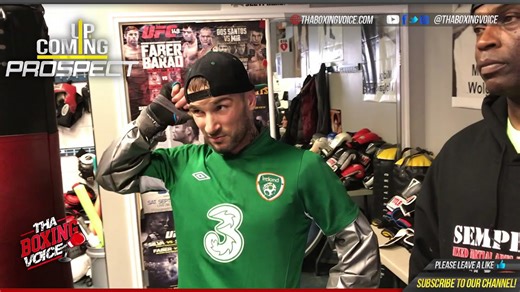 John Joe Nevin, Ireland's 2012 Olympic silver medalist takes on Alex Torres Rynn