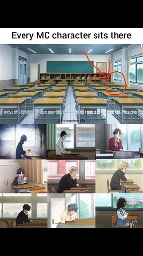 That one seat by the window… where every MC unlocks their main character energy 😌✨