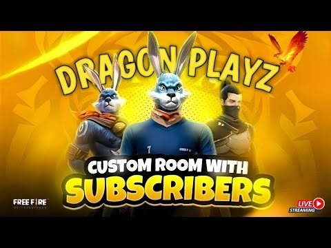 DragonPlayz 07 is live play costom room with subscribers