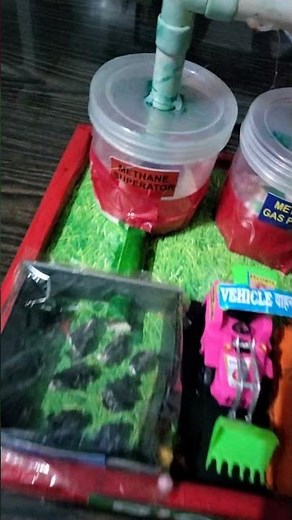 Working model for Biogas plant