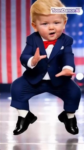 🎶 Adorable Pixel Twirling Video! #toondanceai